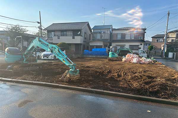 港南台解体工事